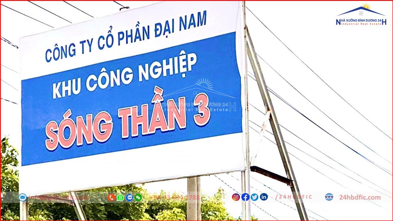 Bán Nhà Xưởng tại Khu Công Nghiệp Song Thần 3 - Bình Dương - 24HBDFIC