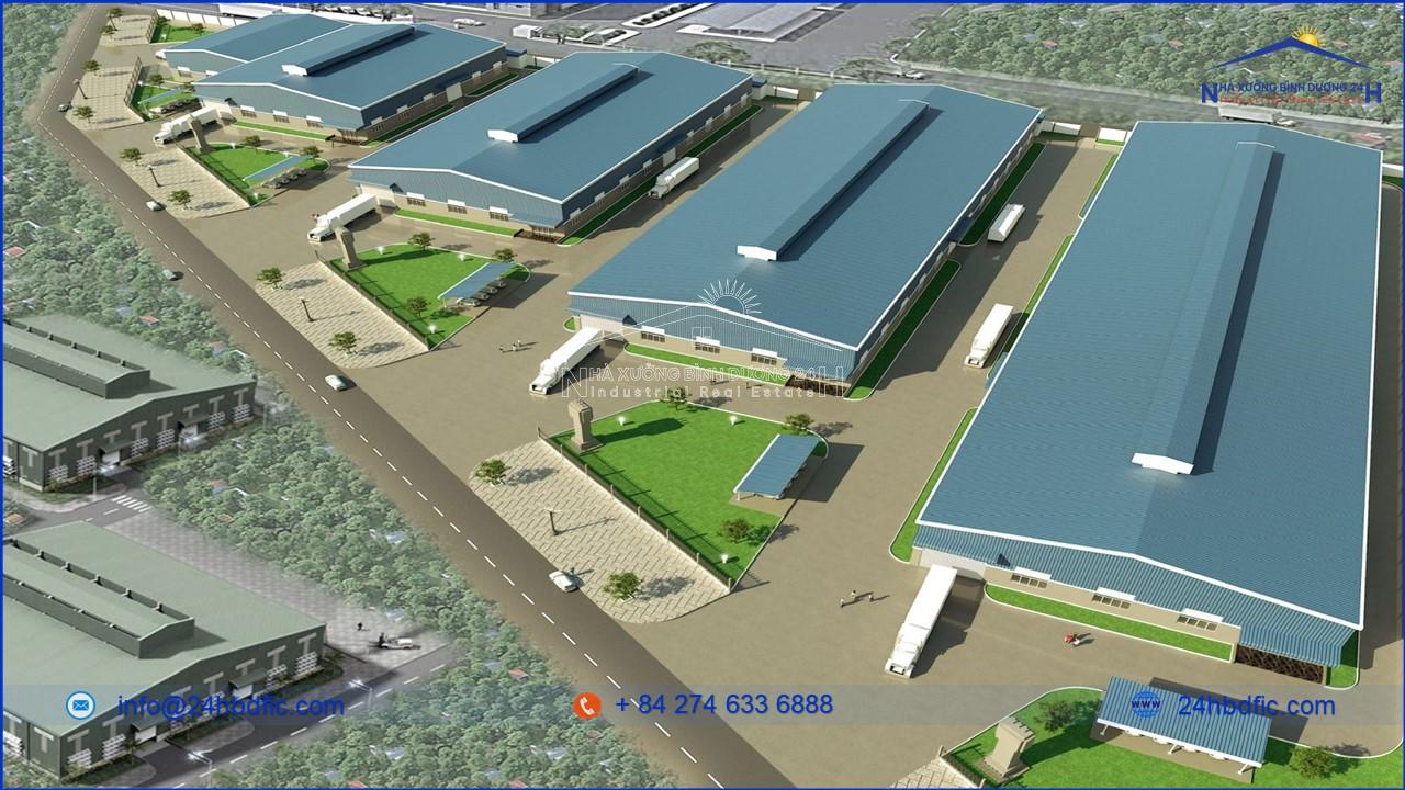 Cho Thuê Nhà Xưởng in Khu Công Nghiệp Vĩnh Lộc 2 - 24HBDFIC