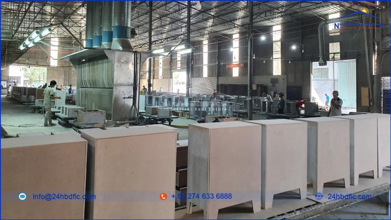 Cho thuê nhà xưởng - 24HBDFIC