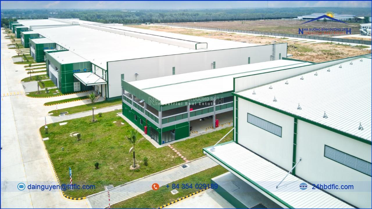 CHO THUÊ KHO XƯỞNG KCN PHÚ AN THẠNH – LONG AN - 24HBDFIC