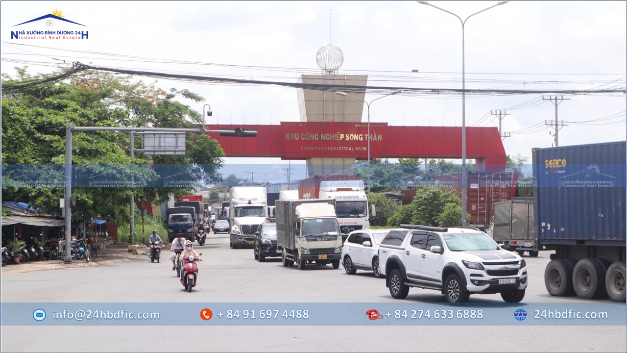 Banner - Khu công nghiệp Sóng Thần 1 – tỉnh Bình Dương