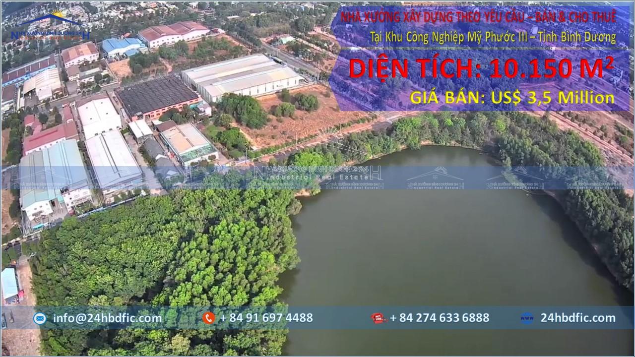 Bán Nhà Xưởng xây dựng theo yêu cầu của Khách Hàng tại KCN Mỹ Phước 3 - 24HBDFIC